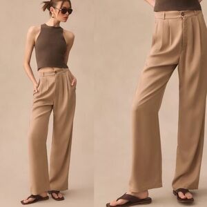 Reformation Size 8 Mason Khaki Tan Pants